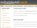 freelance jobs india