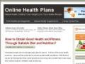 online health plans