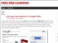 free web learning