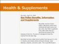 health & supplements