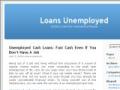 loans unemployed