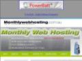 monthly web hosting